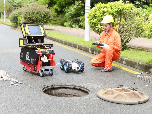 锦江管道机器人检测
